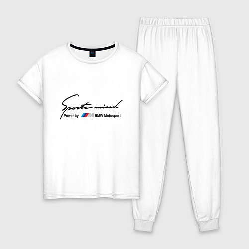 Женская пижама BMW Мотоспорт / Белый – фото 1