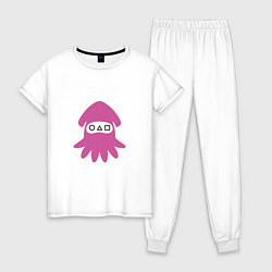 Женская пижама Squid Pink