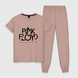 Женская пижама PINK FLOYD LOGO ПИНК ФЛОЙД