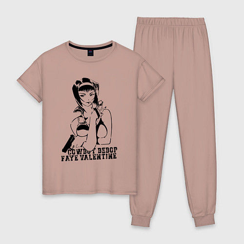 Женская пижама Faye / Пыльно-розовый – фото 1