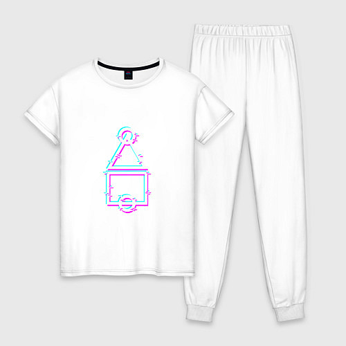 Женская пижама Neon Game / Белый – фото 1