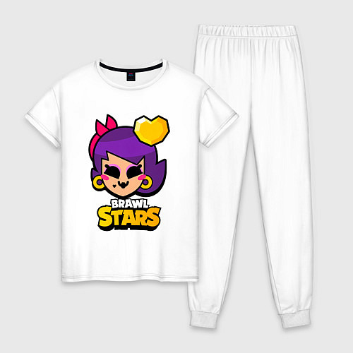 Женская пижама LOLA LOVE BRAWL STARS / Белый – фото 1