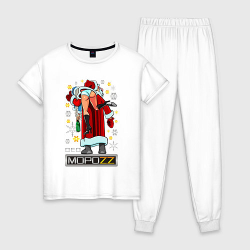 Женская пижама ДЕД МОРОZZ / Белый – фото 1