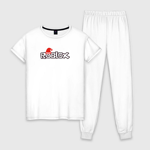 Женская пижама Logo RobloX / Белый – фото 1