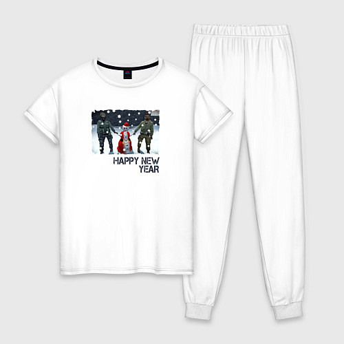 Женская пижама Counter-Strike HNY / Белый – фото 1