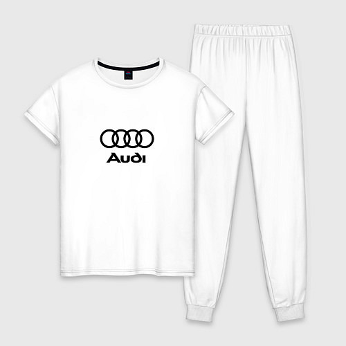 Женская пижама Audi / Белый – фото 1