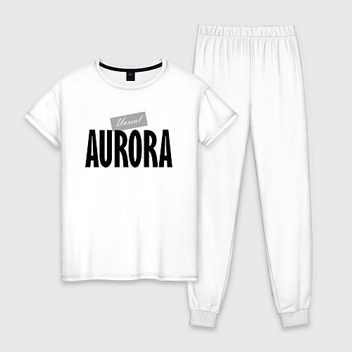 Женская пижама Unreal Aurora / Белый – фото 1