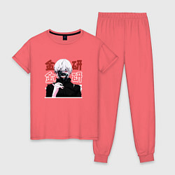 Женская пижама Токийский гуль Tokyo Ghoul, Ken Kaneki Канеки Кен