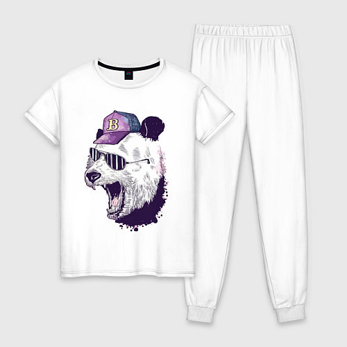 Женская пижама Cool panda! / Белый – фото 1