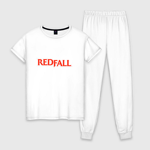 Женская пижама Radfall логотип / Белый – фото 1