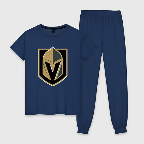 Женская пижама Vegas Golden Knights , Вегас Голден Найтс / Тёмно-синий – фото 1