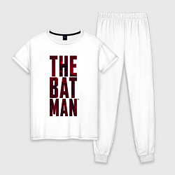 Женская пижама The Batman Text logo