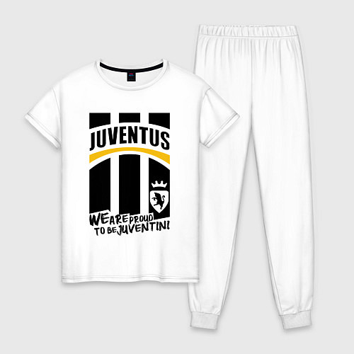 Женская пижама Juventus Ювентус / Белый – фото 1