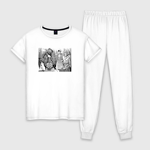 Женская пижама Элитная Десятка / Белый – фото 1
