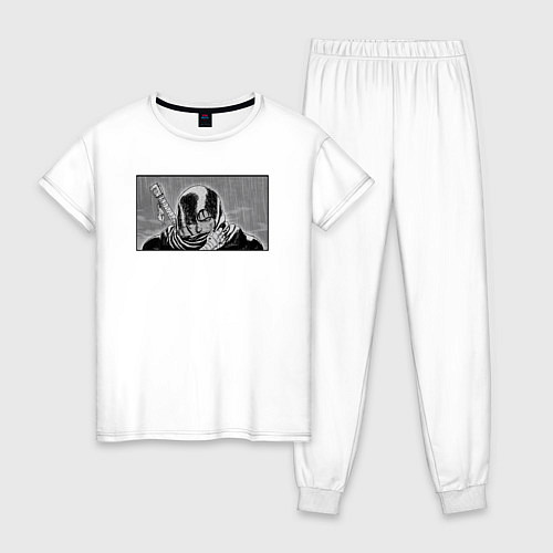 Женская пижама Берсерк Манга / Белый – фото 1