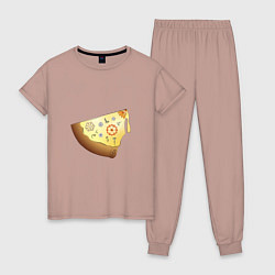 Женская пижама Пицца в стиле стимпанк