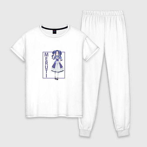 Женская пижама Мелти Кью Мелромарк / Белый – фото 1