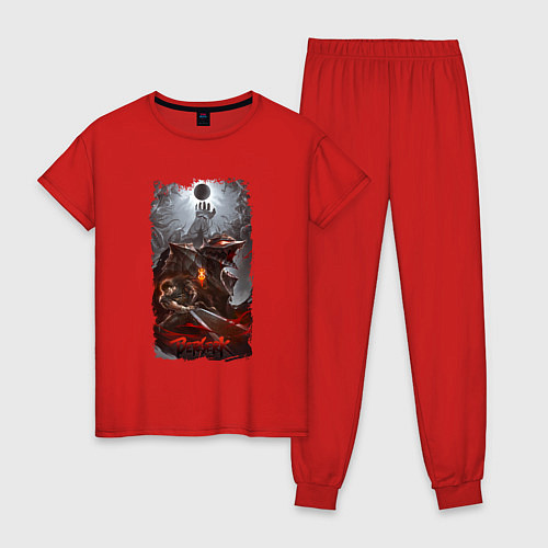 Женская пижама BERSERK BLOOD IRON / Красный – фото 1