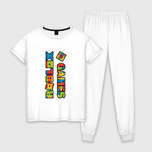 Женская пижама Roblox Lego Game / Белый – фото 1