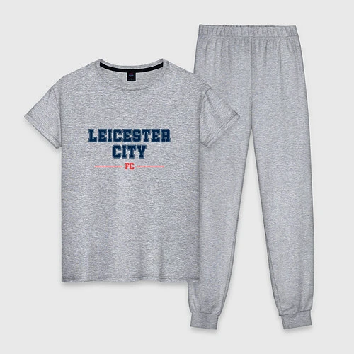 Женская пижама Leicester City FC Classic / Меланж – фото 1