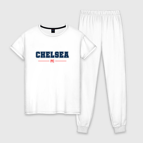 Женская пижама Chelsea FC Classic / Белый – фото 1