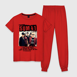 Женская пижама SUM 41 PIECES