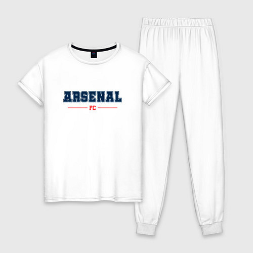 Женская пижама Arsenal FC Classic / Белый – фото 1