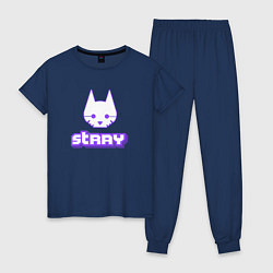 Женская пижама Stray x Twitch