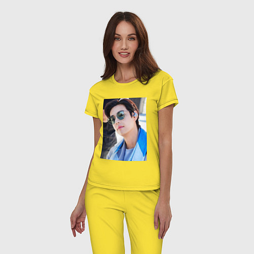 Женская пижама Тигренок Ви / Желтый – фото 3