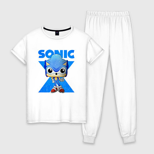 Женская пижама Funko pop Sonic / Белый – фото 1