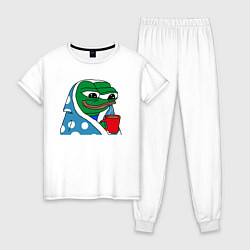 Женская пижама Frog Pepe мем