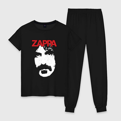 Женская пижама Frank Zappa / Черный – фото 1