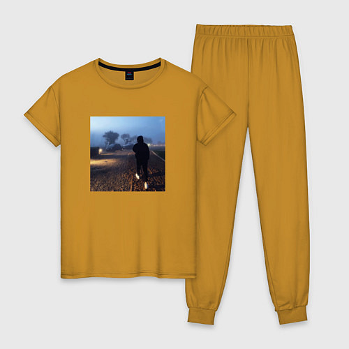 Женская пижама Pharaoh Philarmonia / Горчичный – фото 1