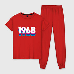 Женская пижама Made in 1968 vintage art