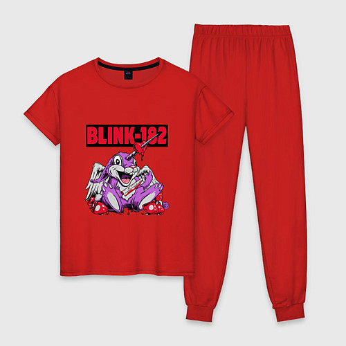Женская пижама Blink bunny fuck / Красный – фото 1