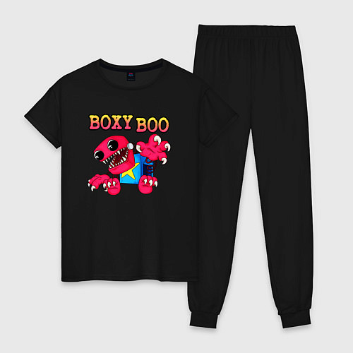 Женская пижама Project Playtime Boxy Boo / Черный – фото 1
