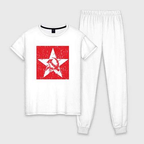 Женская пижама Star USSR / Белый – фото 1