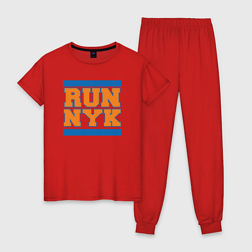 Женская пижама Run New York Knicks / Красный – фото 1