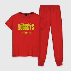 Женская пижама Nuggets 1967