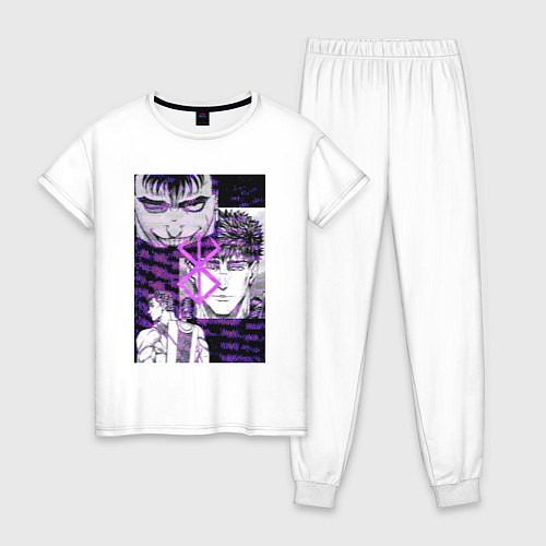 Женская пижама Берсерк Гатс / Белый – фото 1