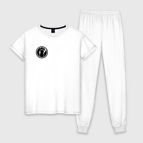 Женская пижама Invictus Gaming лого / Белый – фото 1