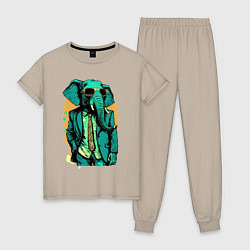 Женская пижама Человек слон