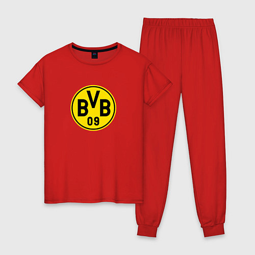 Женская пижама Borussia fc sport / Красный – фото 1