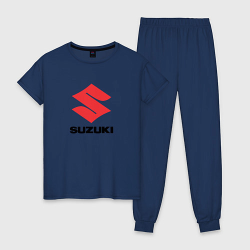 Женская пижама Suzuki sport auto / Тёмно-синий – фото 1