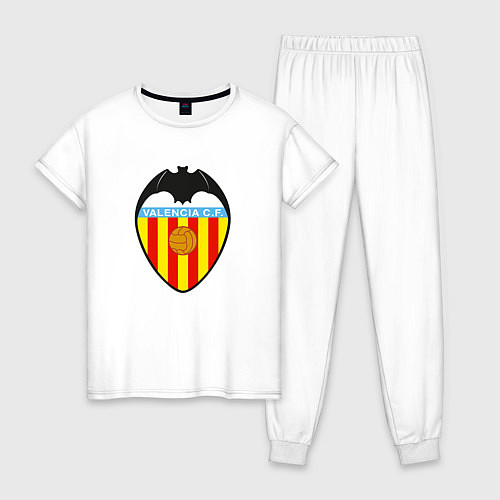 Женская пижама Valencia fc sport / Белый – фото 1
