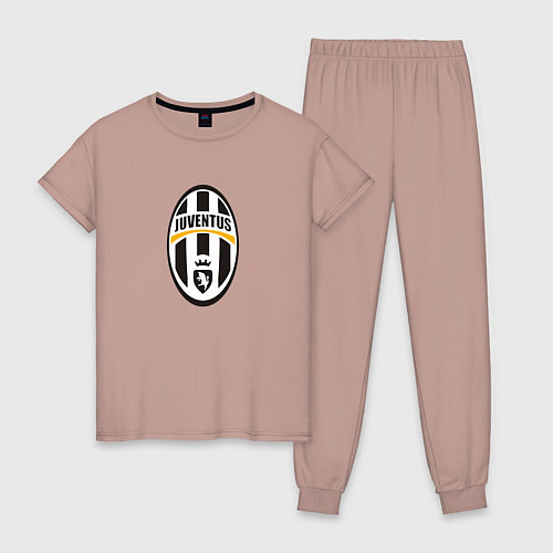 Женская пижама Juventus sport fc / Пыльно-розовый – фото 1