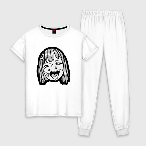 Женская пижама Ahegao baby / Белый – фото 1