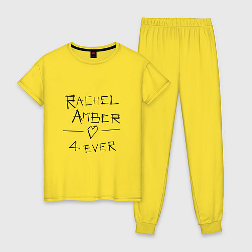 Женская пижама Рейчел Эмбер навсегда / Желтый – фото 1