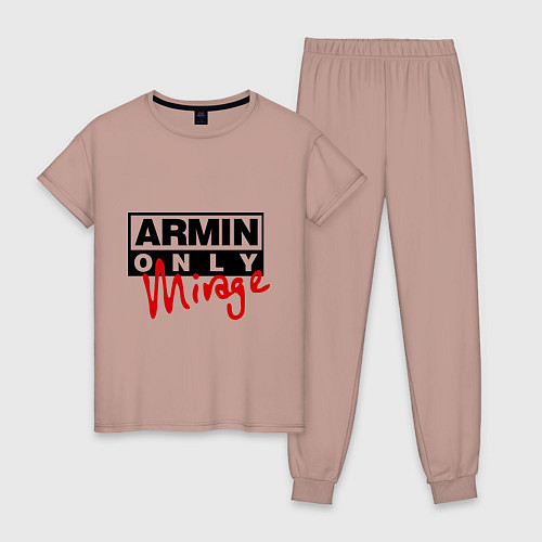 Женская пижама Armin Only: Mirage / Пыльно-розовый – фото 1
