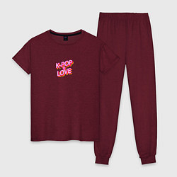 Женская пижама K-pop is love
